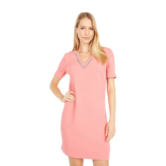 Trina Turk Heatwave Dress in Ginger, Size 8 - Picture 10 of 10